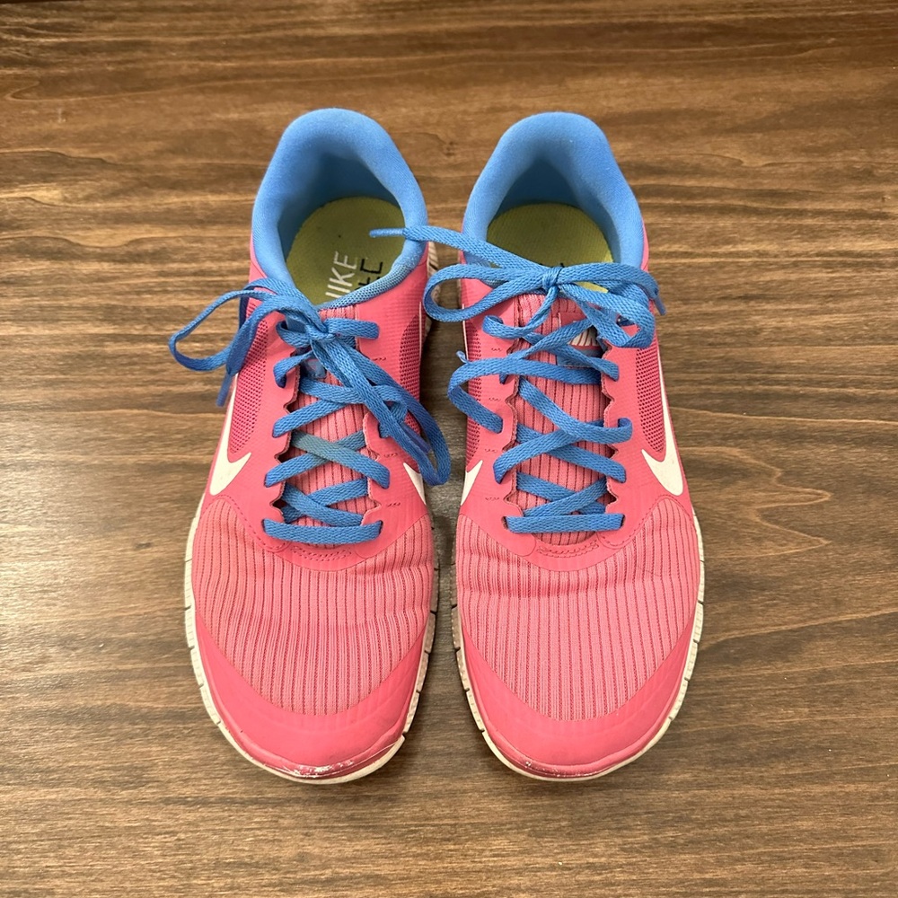 Pink Nike Free Sneakers